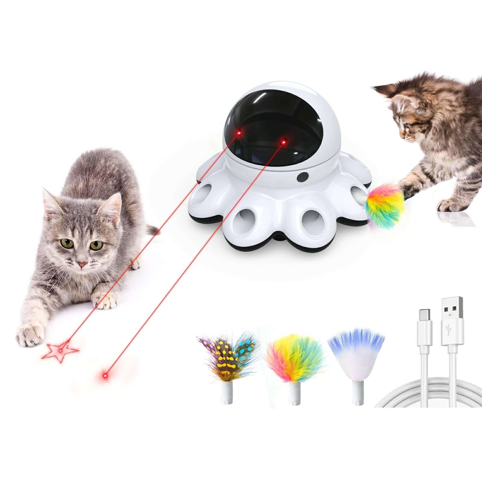 laser light cat toy