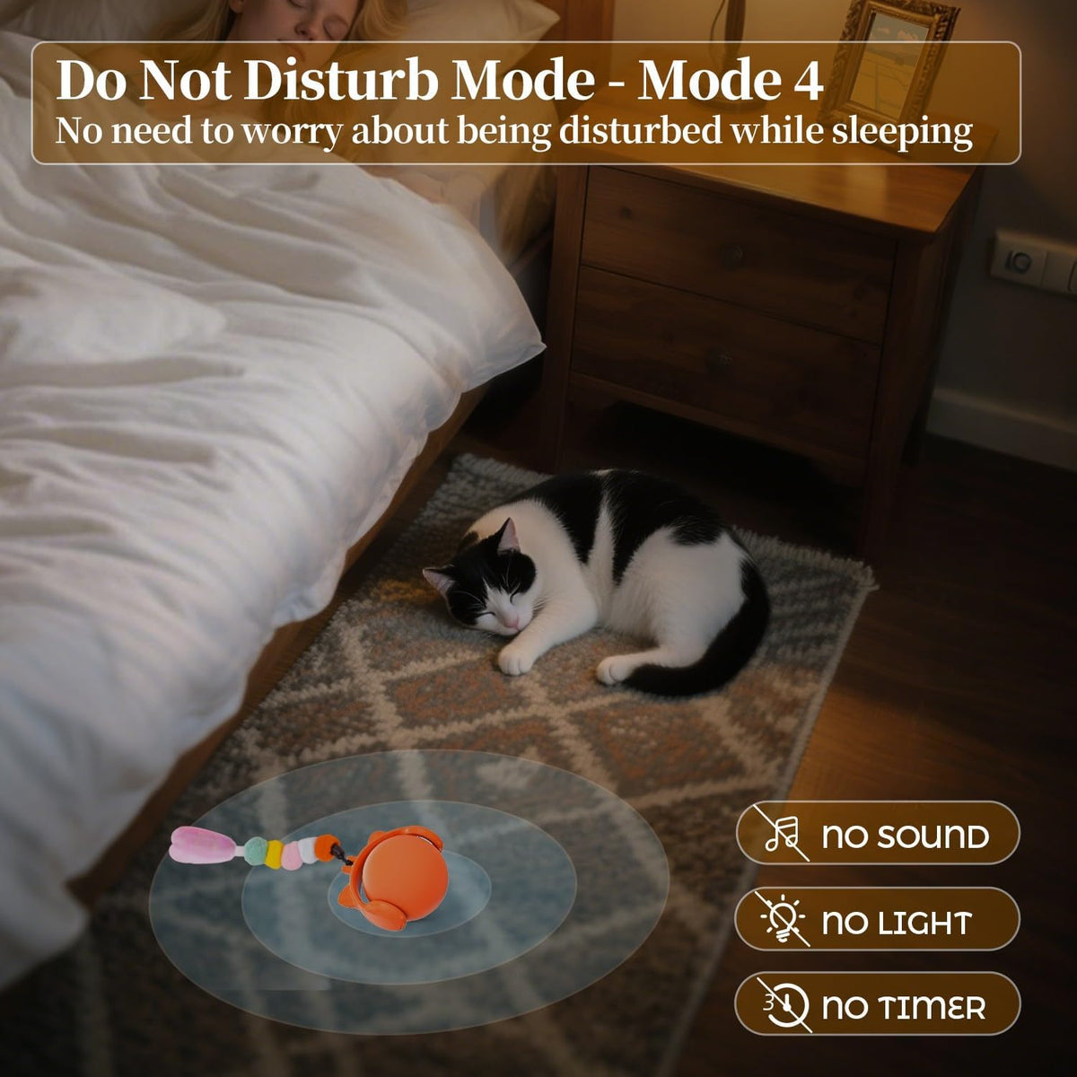 ORSDA Smart Cat Toy Ball