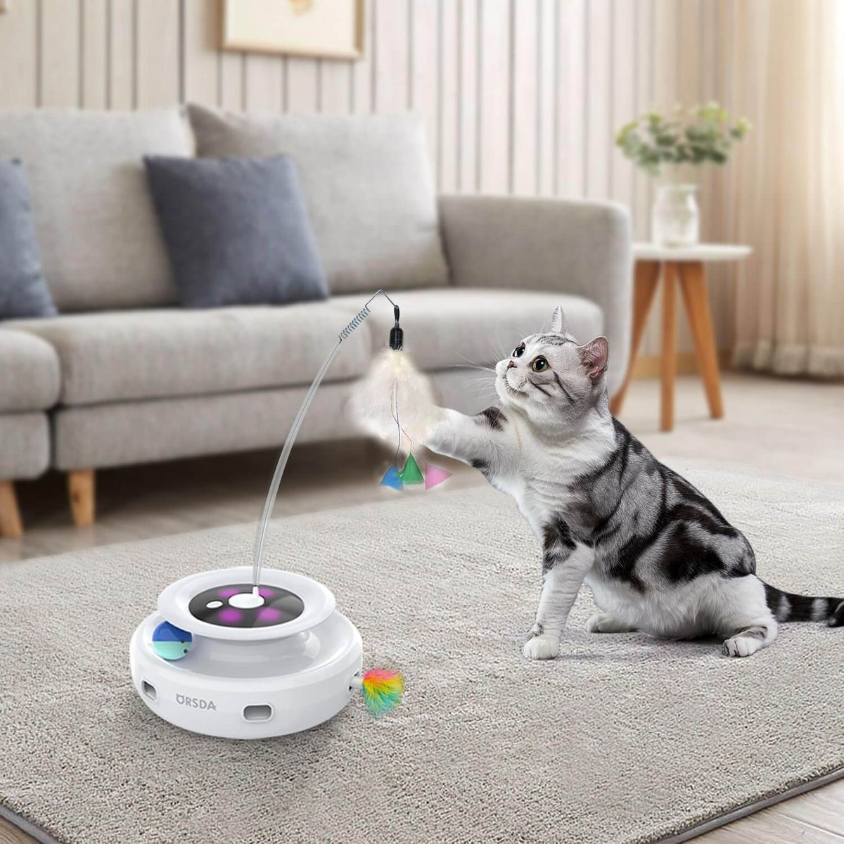 Cat Teaser Toy Attachment 7PCS