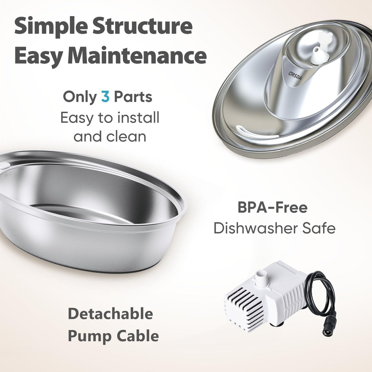 Stainless Steel Water Fountain