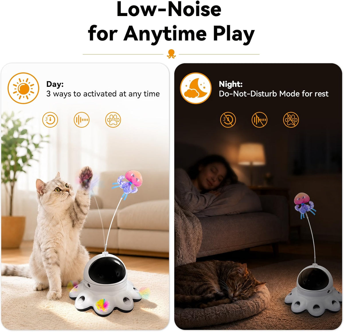 2-in-1 Cat Laser Toys