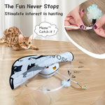 Replacement Feather and Mylar Crinkle Ball 14PCS