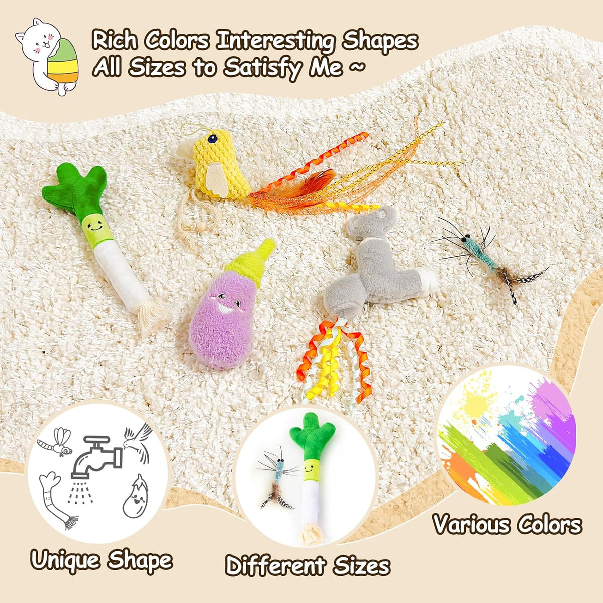 ORSDA Cat Wand Toy