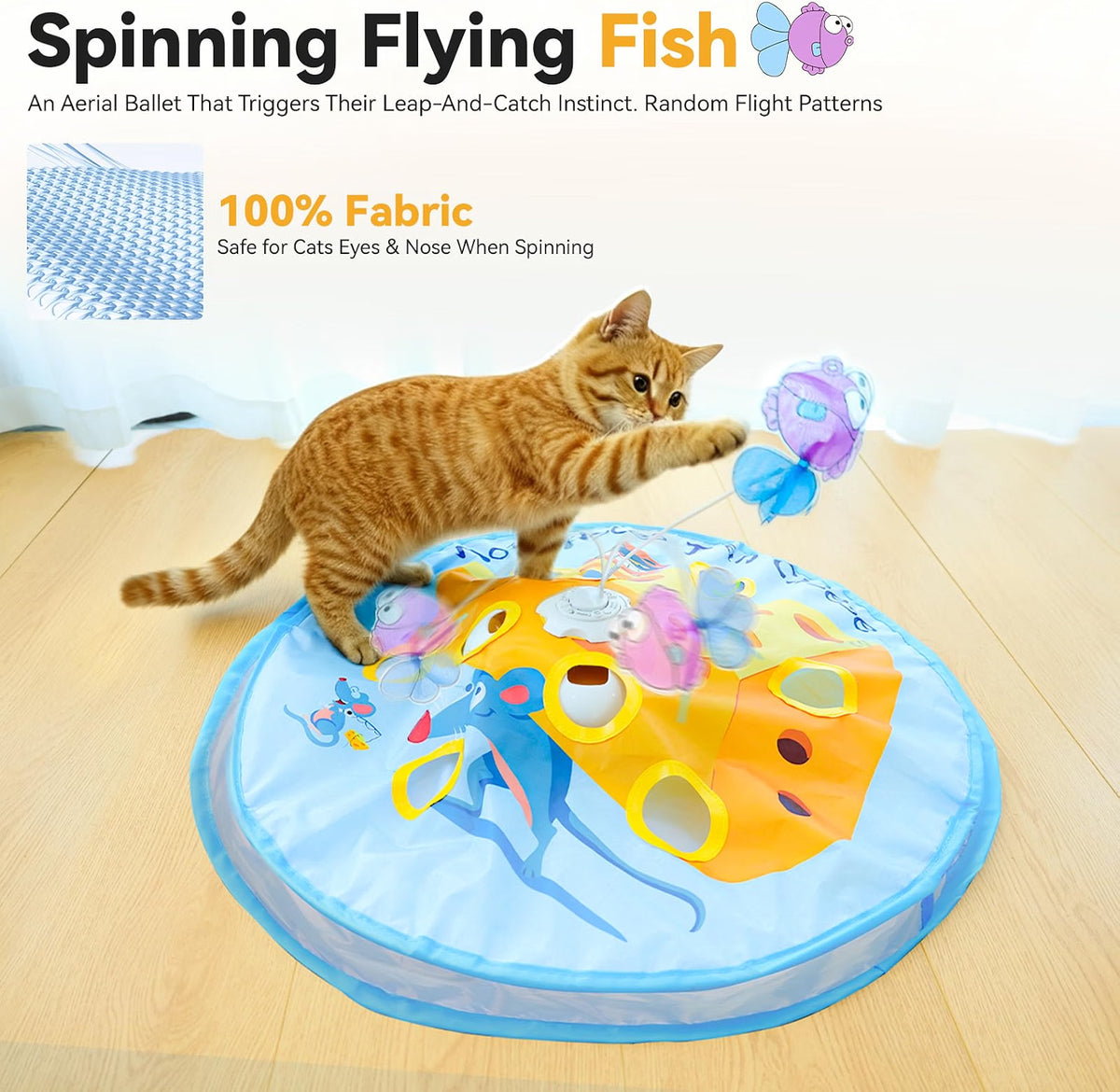 5-in-1 Interactive Cat Toy