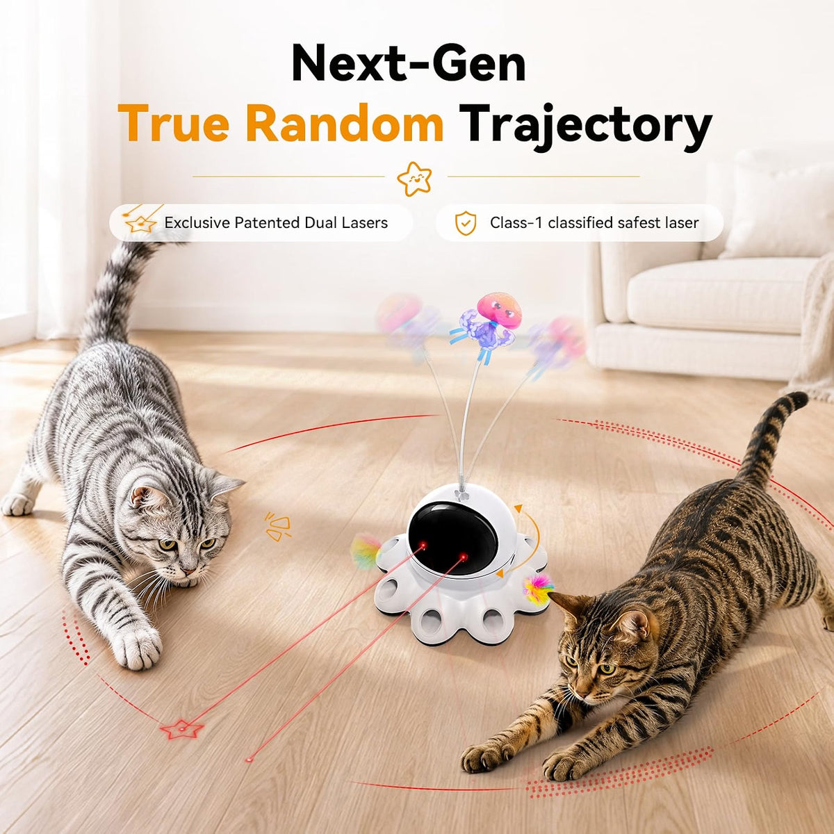 2-in-1 Cat Laser Toys
