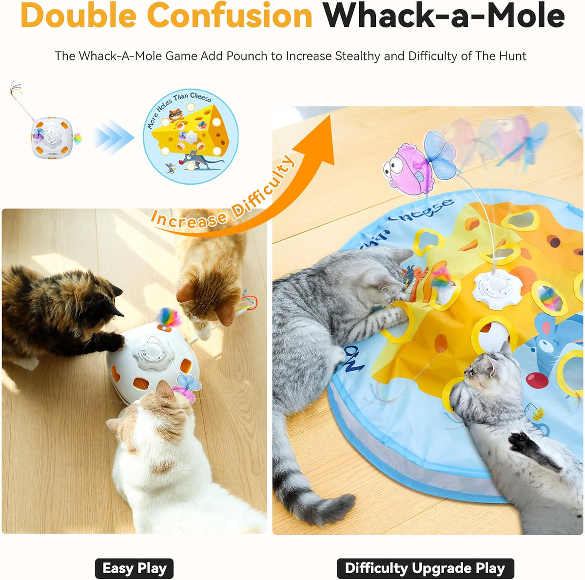 5-in-1 Interactive Cat Toy