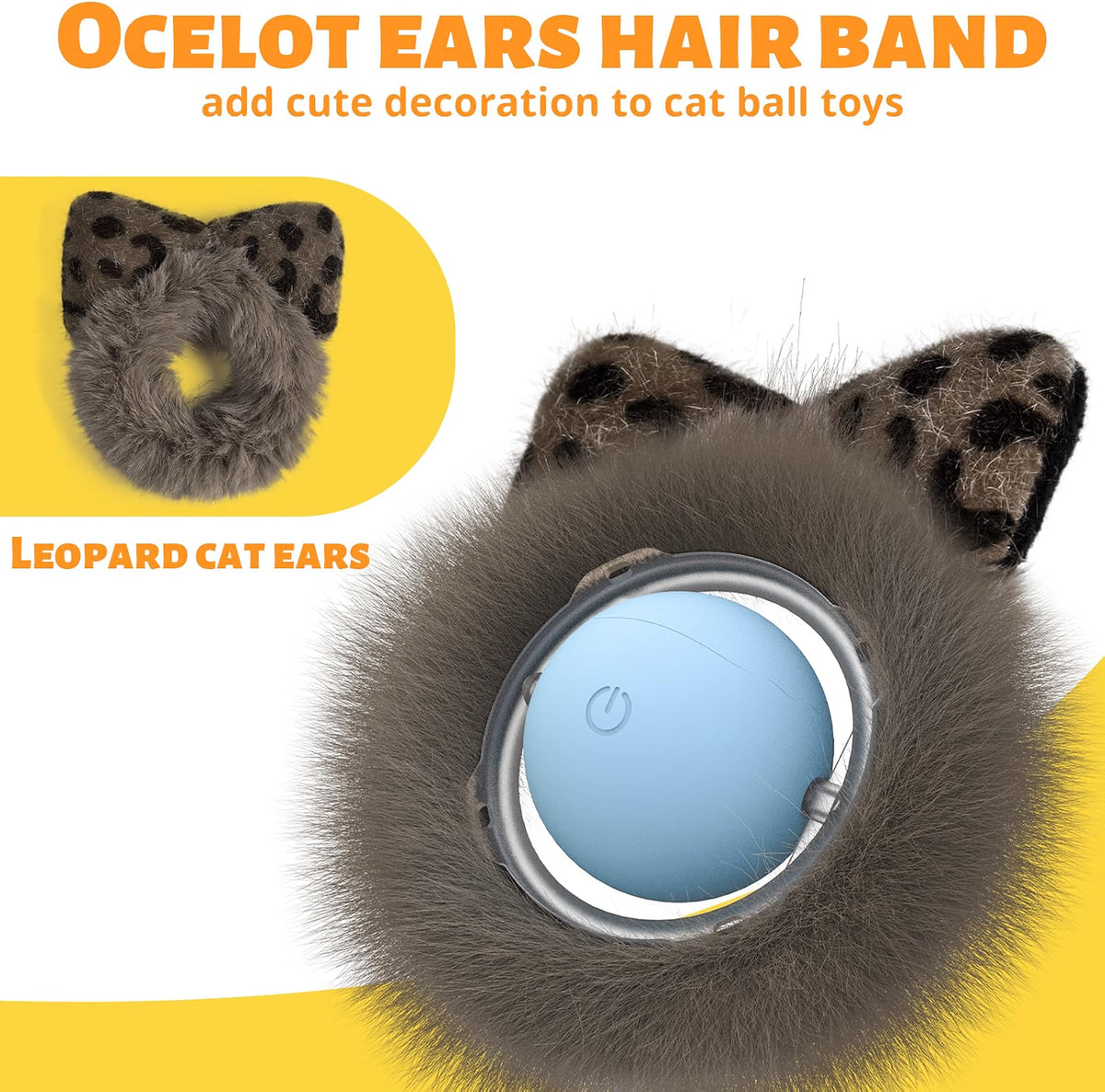 ORSDA T98 Replacement Ball – Rolling & Chirping Cat Toy