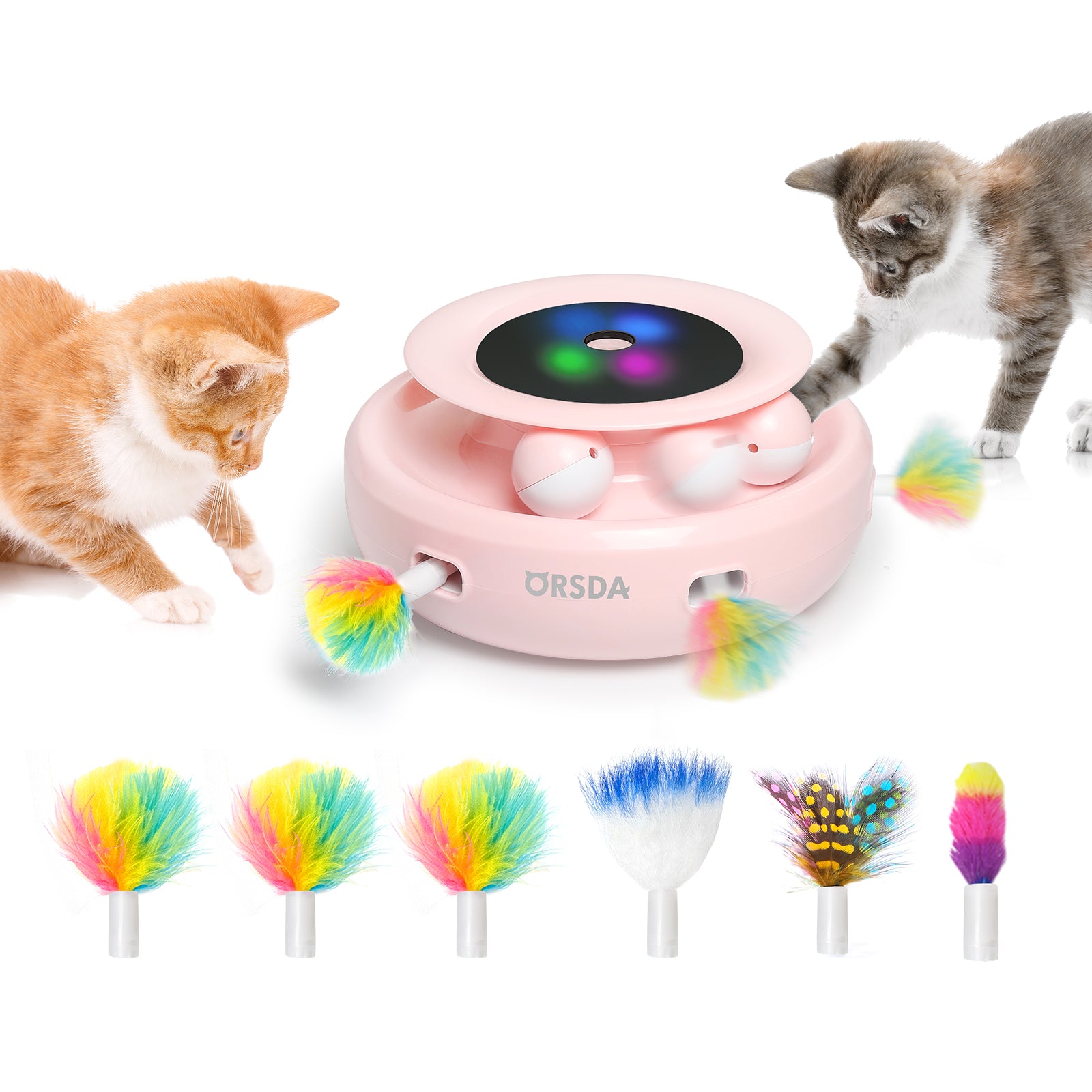 Ignite Kitty Fun ORSDA 2-in-1 Cat Toys - Main Image